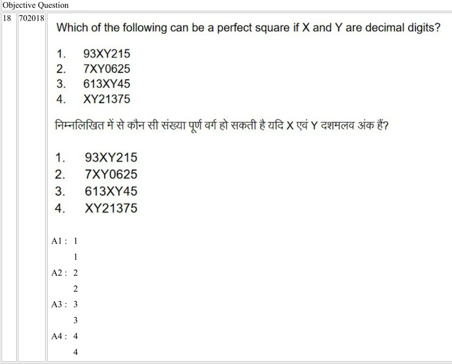 Question 18