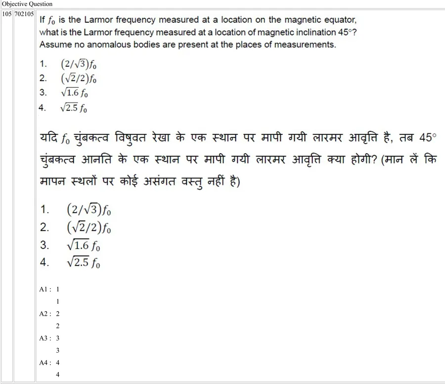 Question 105