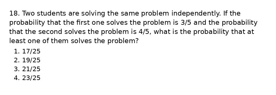 Question 18