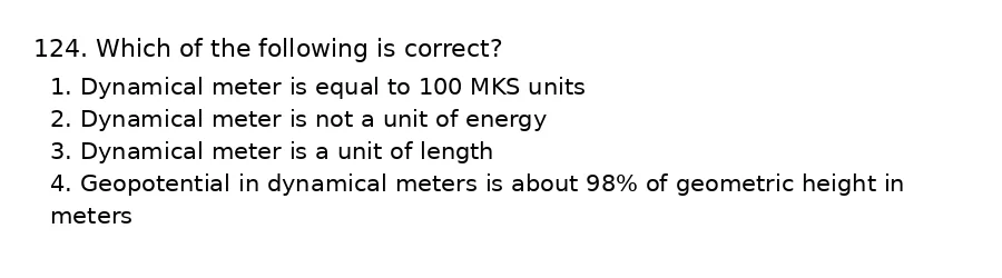 Question 124