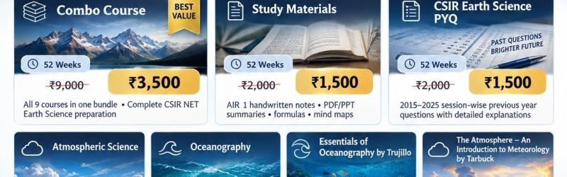 CSIR NET Earth Science Combo Course